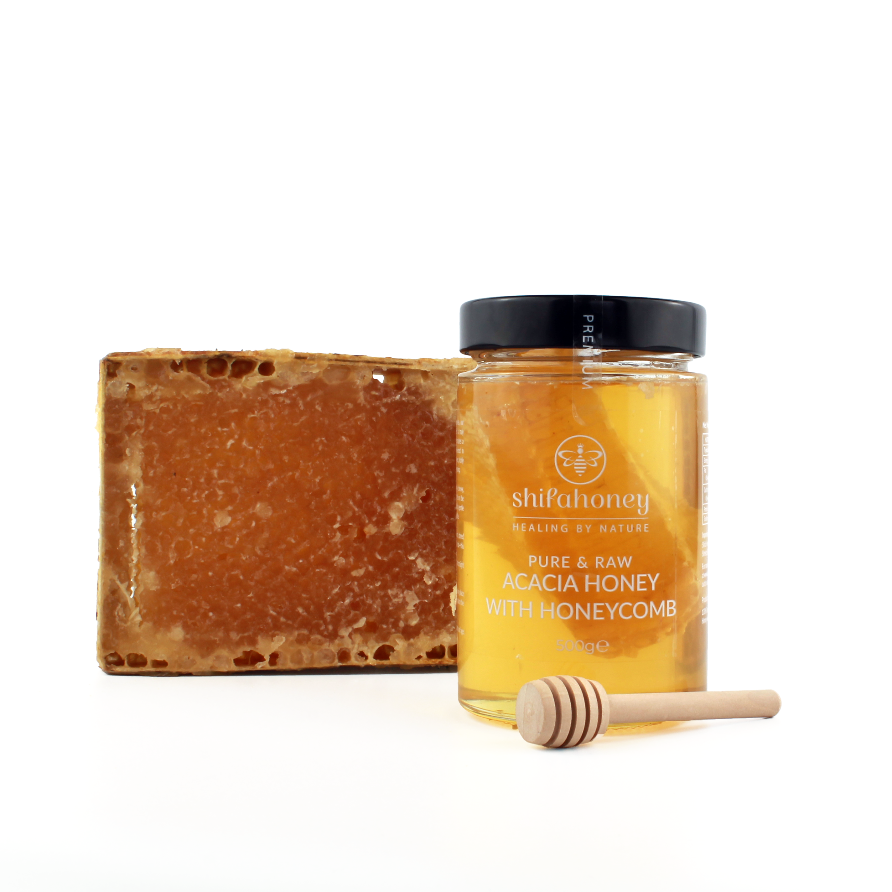 Kashmiri Acacia Honey (Transparent Color) - Kashmir Harvest Hub