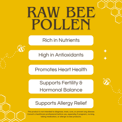 Raw Bee Pollen (300g)