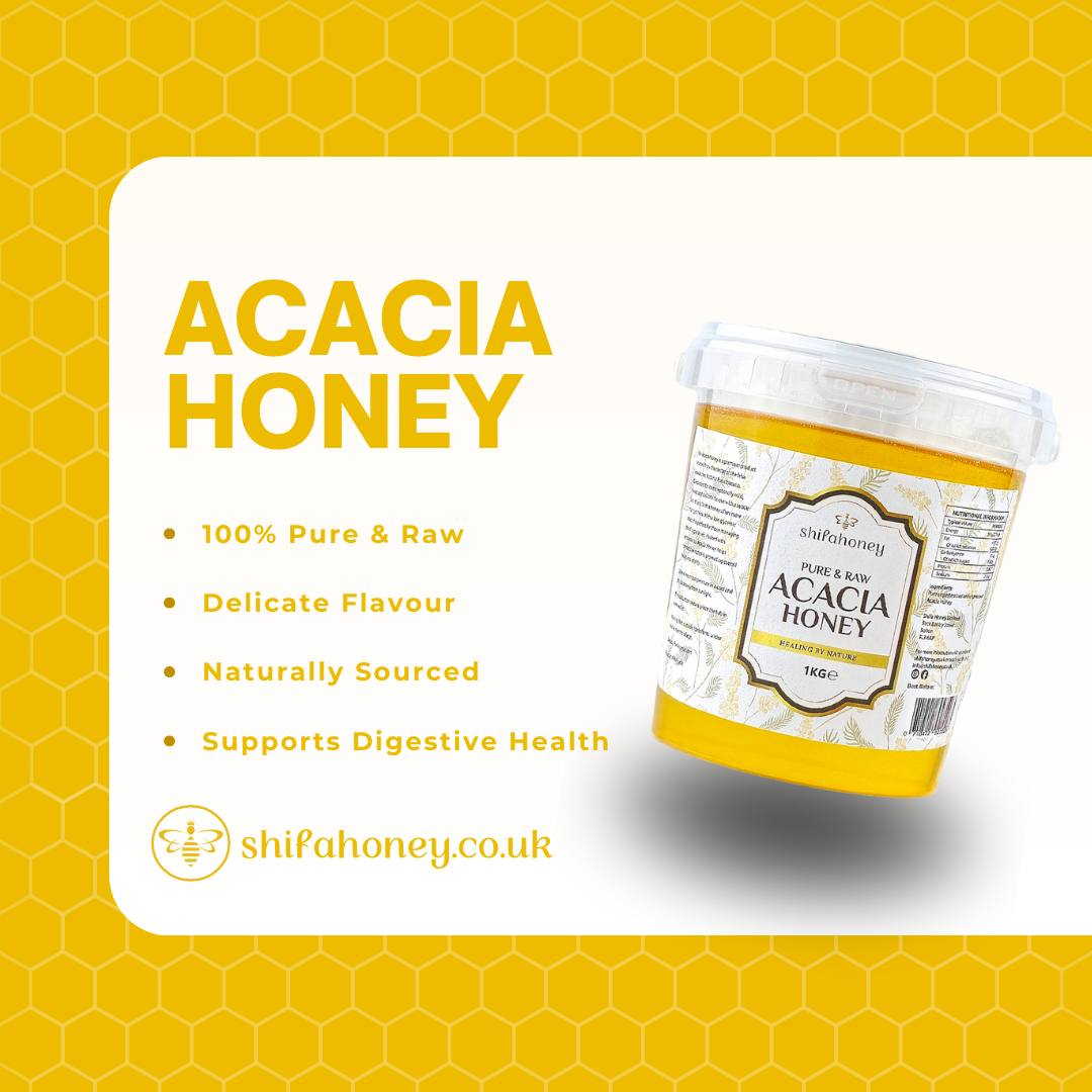 Pure & Raw Acacia Honey (1kg)