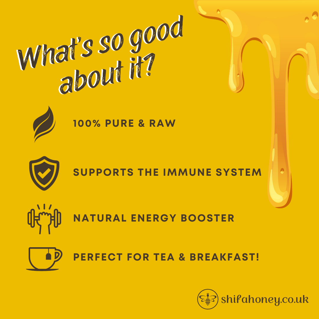 Pure & Raw Acacia Honey (1kg)
